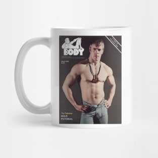 BODY Pictorial Magazine - Vintage Physique Muscle Male Model Magazine Cover Mug